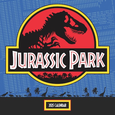 2025 Cal Ink Jurassic Park 12 x 12 Monthly Wall Calendar (9781645916826)