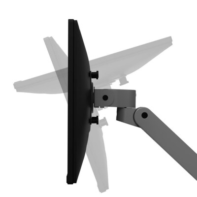 Ergotron LX Pro Adjustable Desk Mount Monitor Arm, Up to 34", Dark Gray (45-682-293)