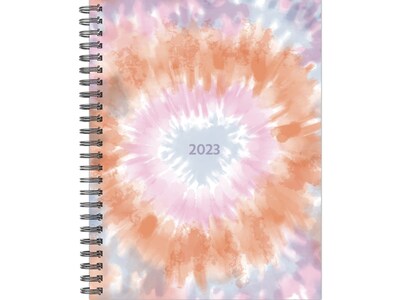 2023 Willow Creek Tie-Dye 8.5 x 11 Weekly Planner, Multicolor (30691)