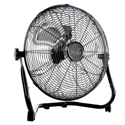 Vie Air High Velocity 18 Floor Fan, 3-Speed, Black (93896354M)