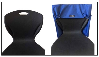 Seat Sack Seat Storage, 18" x 11" x 4", Blue, 10/Pack (00119BUNDLE)
