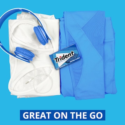 Trident Original Gum, 14 Pieces/Pack, 12/Packs (VAM05020)