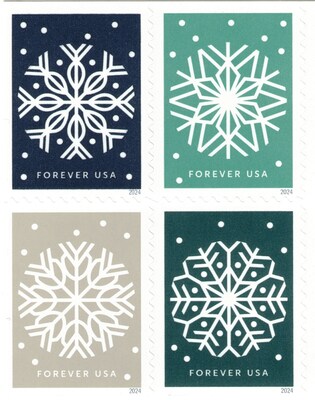 USPS Winter Whimsy Forever 20 Postage Stamps (FOR-WHIMSY-20)