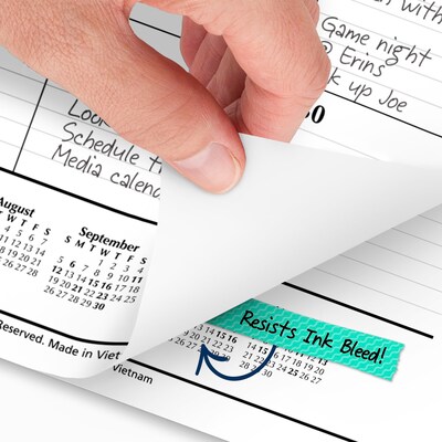 2027 AT-A-GLANCE 24" x 19" Monthly Desk Pad Calendar, White/Black (SK30-00-27)