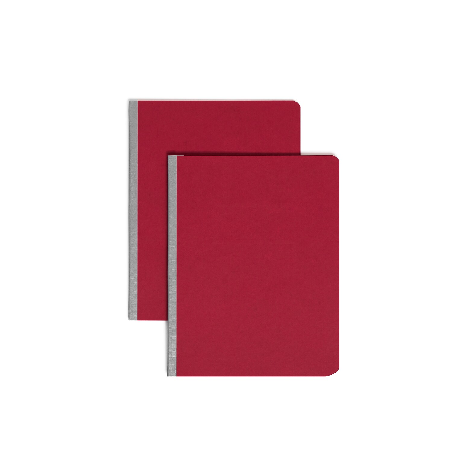 Smead Premium Pressboard 2-Prong Report Cover, Letter Size, Bright Red, 25/Box (81251)