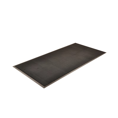 NoTrax Rubber Brush Commercial Scraper Entrance Mat, 31.5 x 23.6, Black (345S2432BL)