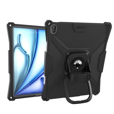 The Joy Factory aXtion Bold MP Polypropylene 13" Rugged Case for iPad Air 13" (M3) & iPad Air 13" (M2), Black (CWA5123MP)