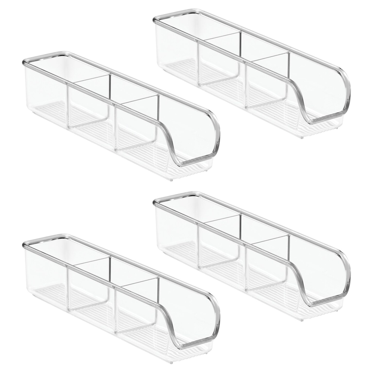 iDESIGN Sugar Packet Organizers, Clear, 4/Set (27821M4)