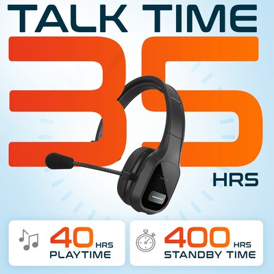 Delton 20X USB-C Bluetooth Stereo Phone & Computer Headset (DBTHEAD20X)
