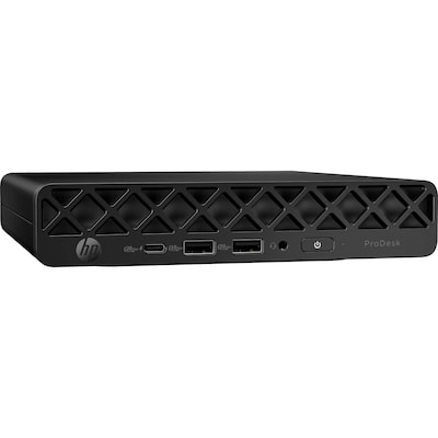 HP ProDesk 4 Mini G1i Desktop Computer, Intel Core Ultra 5 235T, 16 GB RAM, 256 GB SSD, Windows 11 Pro (D32M1UT#ABA)