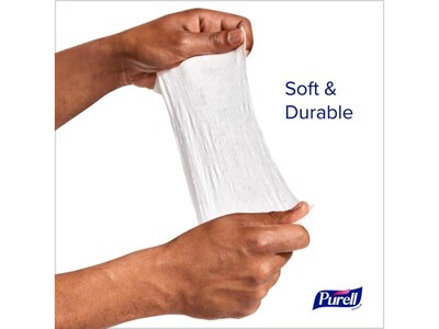 PURELL Hand Sanitizing Wipes, Clean Refreshing Scent, 20 Wipes/Pack, 12 Packs/Carton (9124-12-CMR)