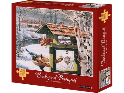 Willow Creek Backyard Banquet 1000-Piece Jigsaw Puzzle (48673)