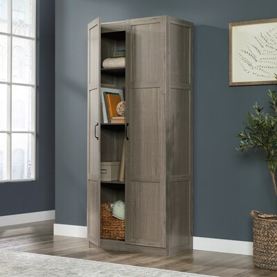 Sauder Select 71" Storage Cabinet, Silver Sycamore (426125)