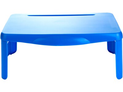 Mind Reader 17.5 x 12 Plastic Lap Desk, Blue (LAPSTOR-BLU)