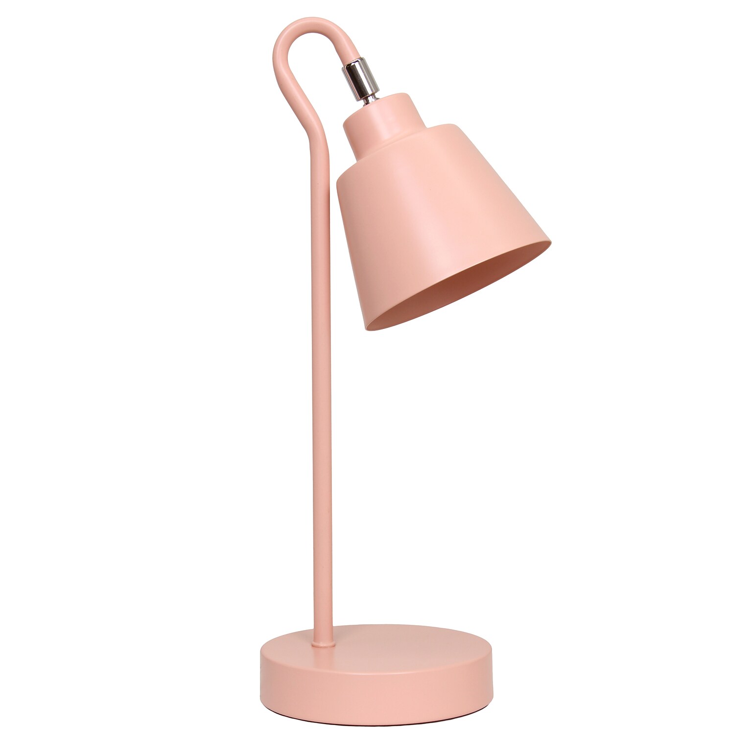 Simple Designs Sleek Essentials LED Desk Lamp, 16, Blush Pink (LD1079-BPK)