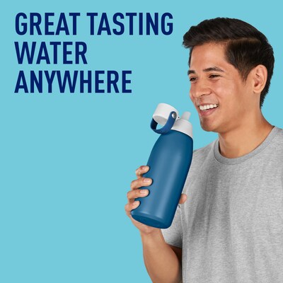 Brita Stainless Steel Filtered Water Bottle, 32 oz., Marina (36533)