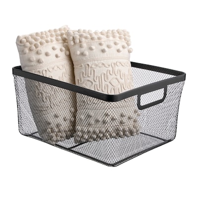 mDesign Steel Organizer, Matte Black (25969)