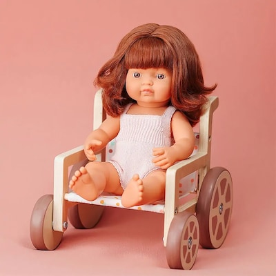 MINILAND Wooden Wheelchair Doll Accessory (MLE31183)