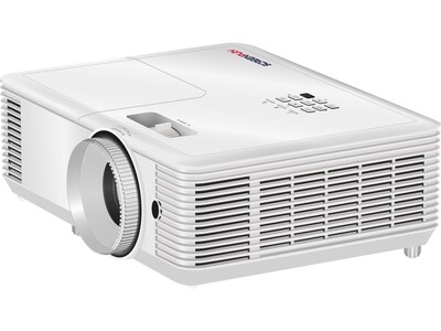 InFocus ScreenPlay Vista HDMI/USB/Composite Video/VGA In Portable DLP Projector, Matte White (SP2236)