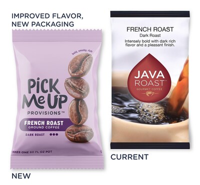 Java Roast Gourmet French Roast Ground Coffee plus bonus Filters, Regular, 1.75 oz., 24 Packets