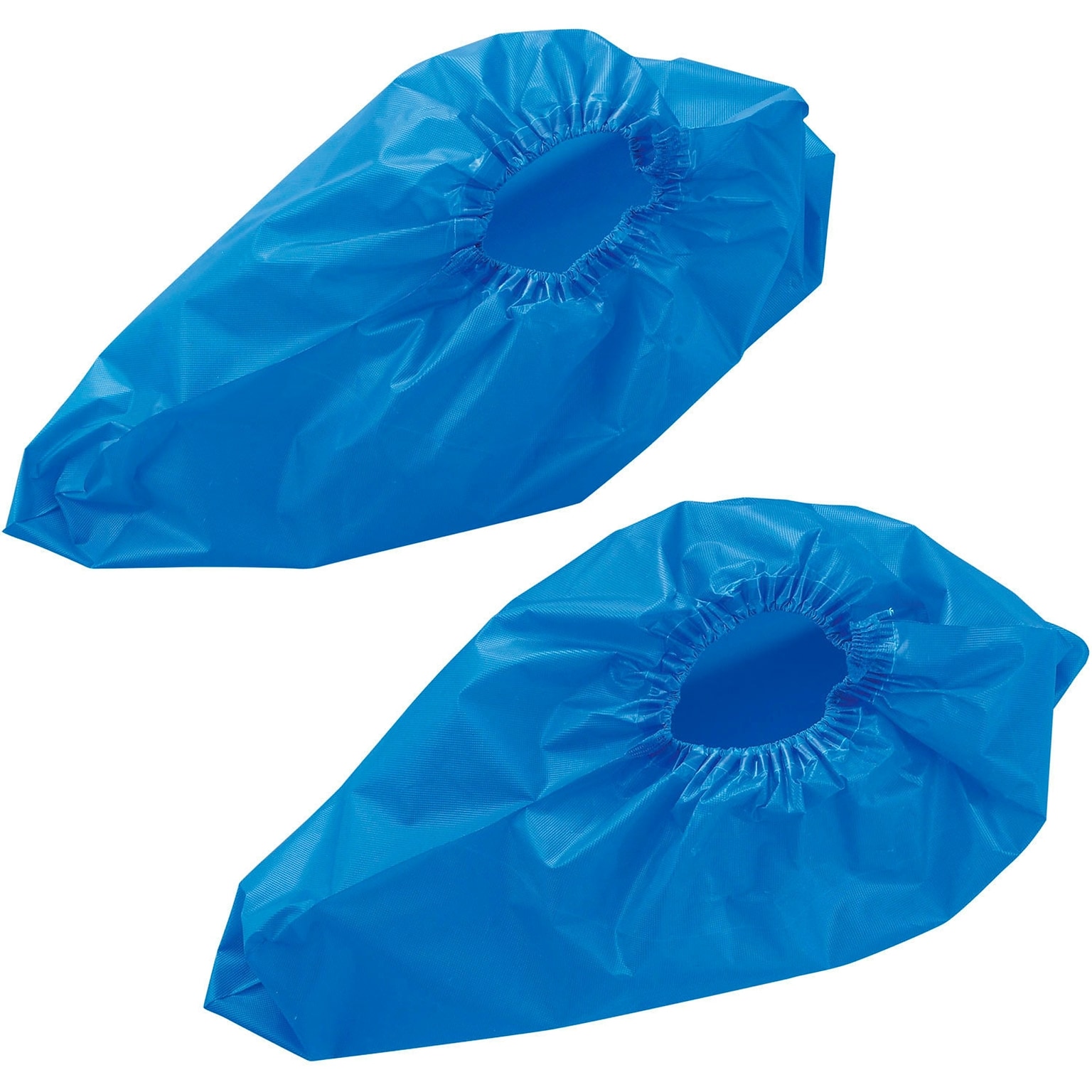 Global Industrial Water Resistant Disposable Shoe Covers, Size 12-15, Blue, 150 Pairs/Carton (708199B)