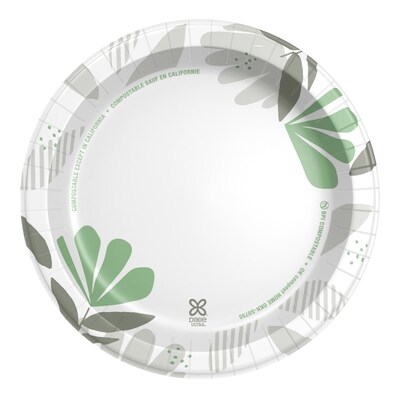 Dixie Ultra Pathways 8.5" Paper Plates, Multicolor, 125/Pack (SXP9PATH)