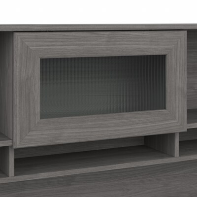 Bush Furniture Cabot 60"W Desk Hutch, Modern Gray (WC31331)