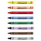 Prang Standard Crayons, Assorted Color, 8/Box (X00000)