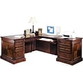 Martin Furniture Mount View Collection; Right-Hand L Workstation