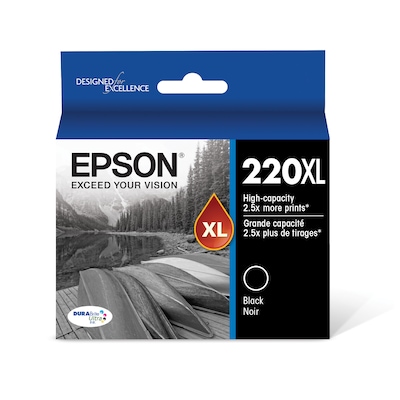 Epson T220XL Black High Yield Ink Cartridge   (T220XL120-S)