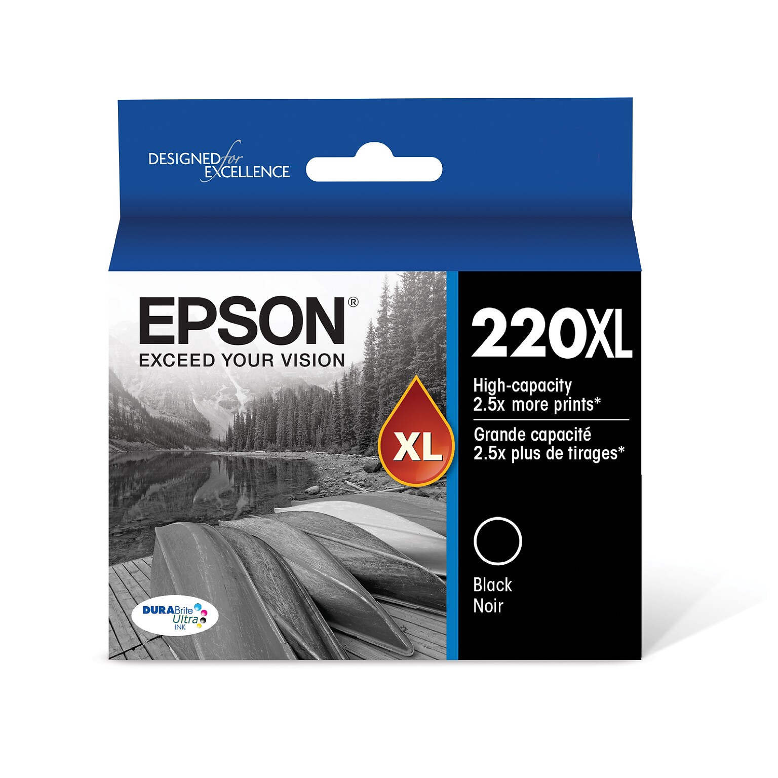 Epson T220XL Black High Yield Ink Cartridge   (T220XL120-S)