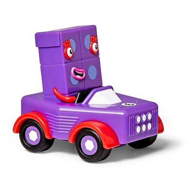 hand2mind Numberblocks Six to Ten Mini Vehicles, Multicolored (H2M-96928)