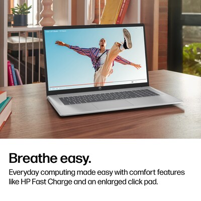 HP 17.3" Laptop, AMD Ryzen 3 7320U, 8GB RAM, 512GB SSD, +11 Hour Battery, Windows 11 Home