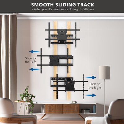 Mount-It! Full-Motion TV Mount, 275 lbs. Max. (MI-394)