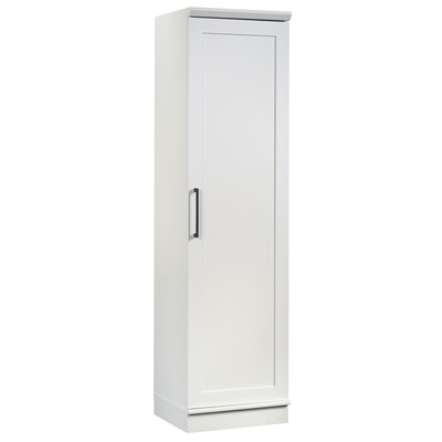 Sauder HomePlus 71H Storage Cabinet with 4 Shelves, Soft White (430332)