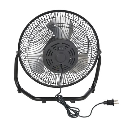 Techni Home 9” Desk Fan, 2 Speed, Black (RTA-09HV-FAN)