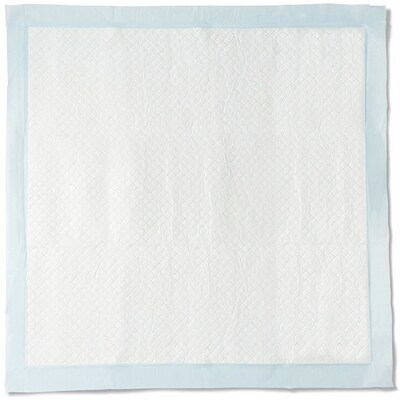 DMI Ultra Absorbent Disposable Incontinence Pads, 36L x 36W, 50/Carton (560-7097-1900)