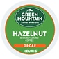 Green Mountain Hazelnut Decaf Coffee Keurig® K-Cup® Pods, Light Roast, 96/Carton (77923)