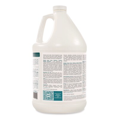 Simple Green Lime Calcium Surface Residue Remover, 1 gal Bottle, 6/Carton (SMP1700128)