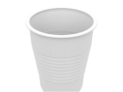 Dynarex 5 oz. Plastic Disposable Cup, White, 50/Pack, 20 Packs/Carton (4236)