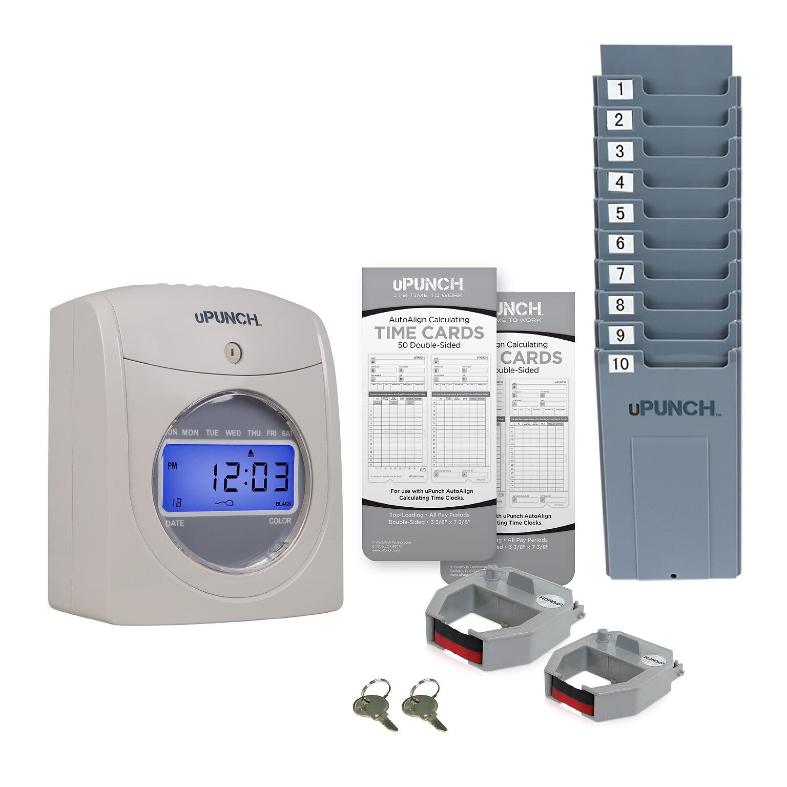 uPunch UB2300 Time Clock Calculating Bundle (UB2300)