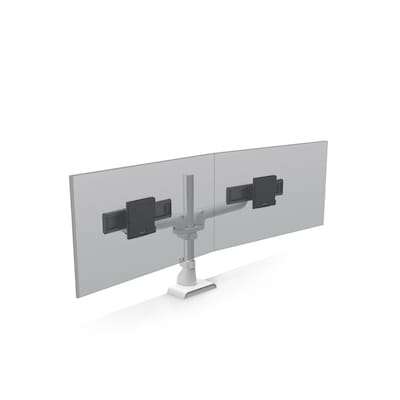 HAT Design Works E5 Adjustable Dual Static Pole Arms, Up to 32, White (E5G-P02S-WHT)
