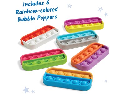 hand2mind Sensory Bubble Poppers, 6/Set (95439)