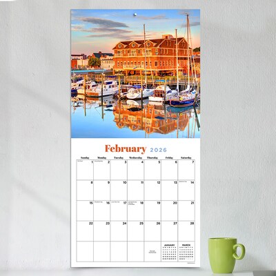 2026 TF Publishing Water's Edge 12" x 12" Monthly Wall Calendar (26-1049)
