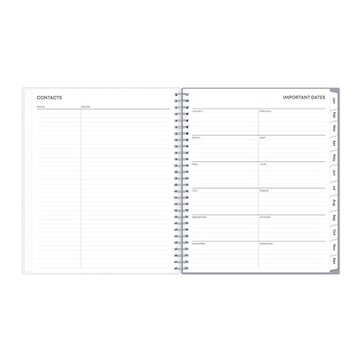 2026 Blue Sky Rue Du Flore Frosted 8" x 10" Monthly Personal Planner (101605-26)
