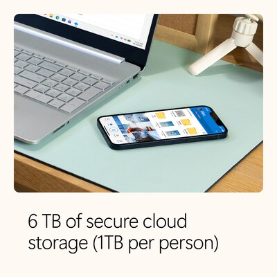 Microsoft 365 Family 12-Month Subscription, 6 Users, Windows/Mac/Android/iOS, Download (EP2-32280)