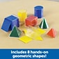 Learning Resources Folding Geometric Shapes, Geometry Accessories, 16 Pieces, (LER0921)