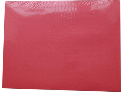 American Paper Construction Paper, 12 x 18, Holiday Red, 50 Sheets/Pack (CP12HRED)