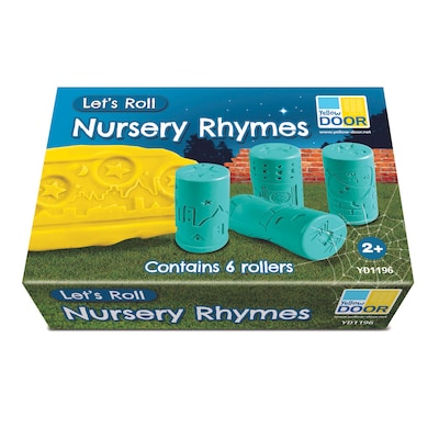 Yellow Door Lets Roll Nursery Rhymes Craft Tools, 6/Set  (YUS1196)