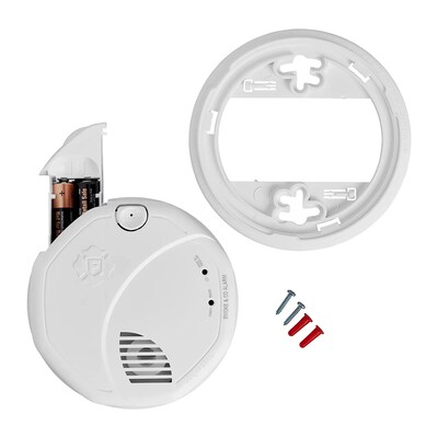 First Alert 2-in-1 Battery Powered Smoke and CO Alarm, 4/Pack (SMCO100)